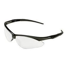 black safety glasses